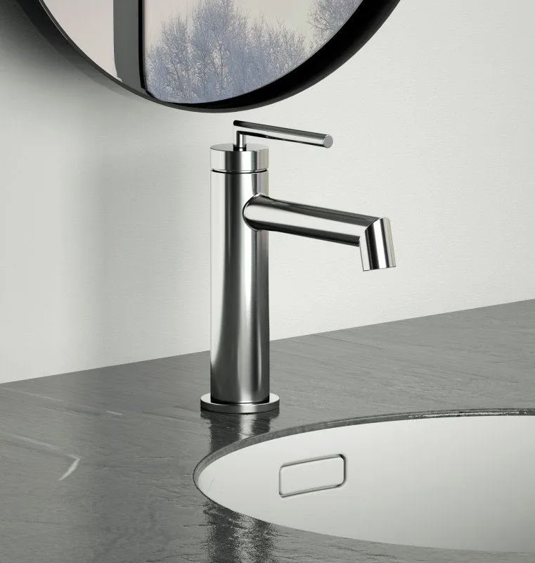 Смеситель BelBagno Аква (Acqua) ACQUA-LVM-CRM для раковины без донного клапана,хром