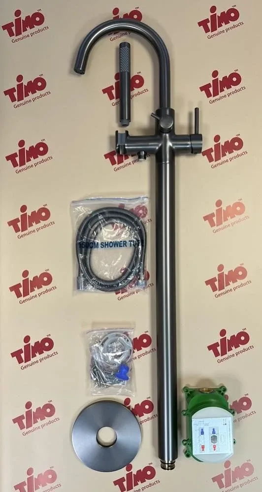 Напольный смеситель Timo Saona 2310/18Y-CR черное золото