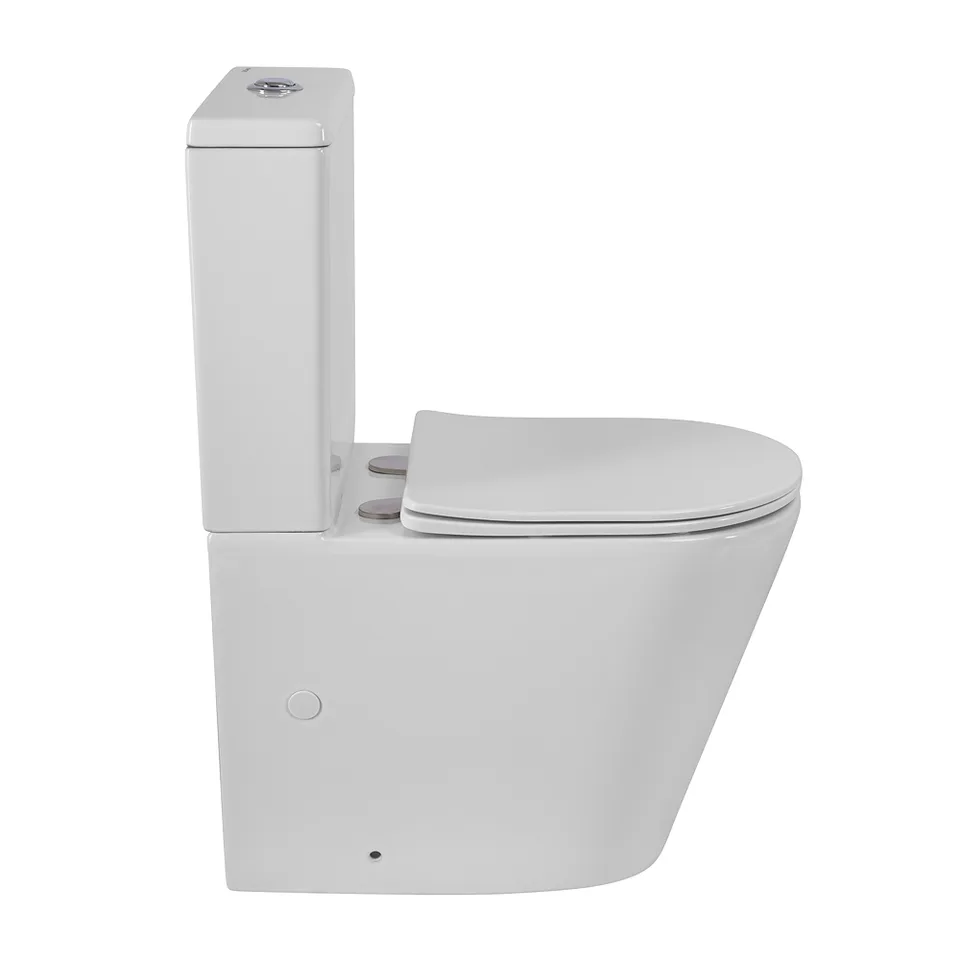 Унитаз-компакт безободковый BelBagno FLAY-TOR BB2149CP-TOR/SC/BB2149T