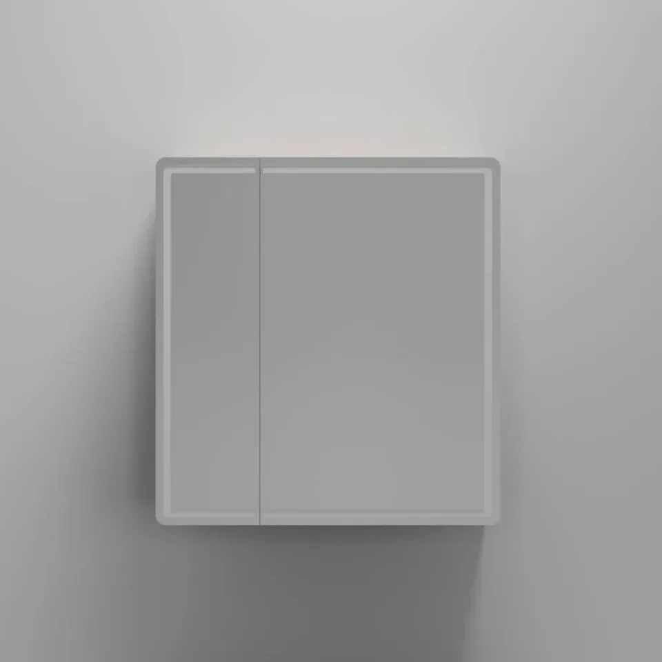 Зеркало-шкаф Sancos Mirror 69*74 с Led подсветкой дуб галифакс натуральный