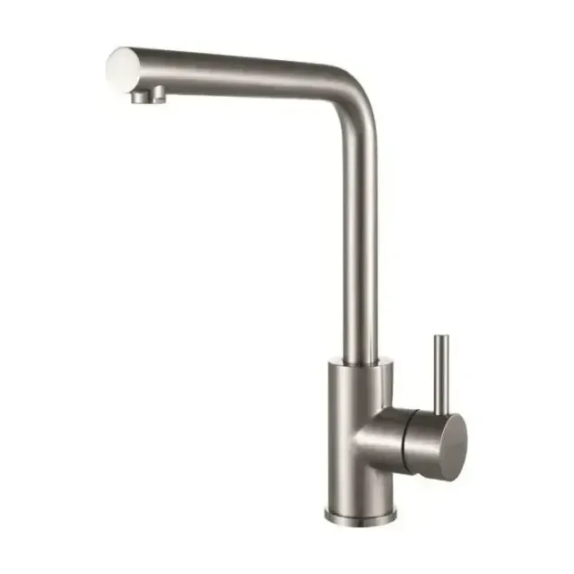 Смеситель Aquanet Steel AF211-41S для кухни сталь, сатин