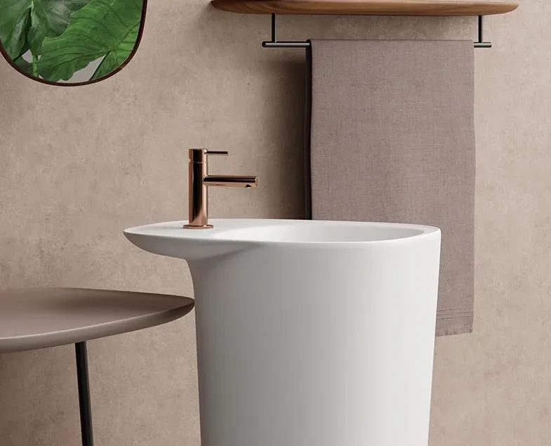 Смеситель Vitra Origin A4255526 для раковины медный