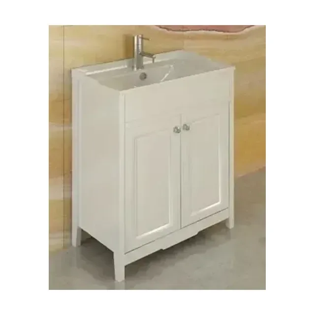 Тумба с раковиной Comforty Тбилиси 70 белый глянец (раковина Comforty XD-F70)