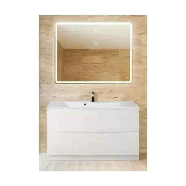 Комплект мебели BelBagno Марино (Marino) 100 белый глянец напольный