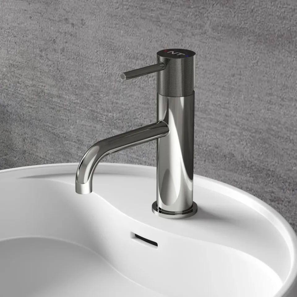 Смеситель NT Bagno NT4211 для раковины никель