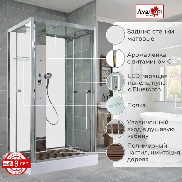 AvaCan Душевая кабина Z1912MT