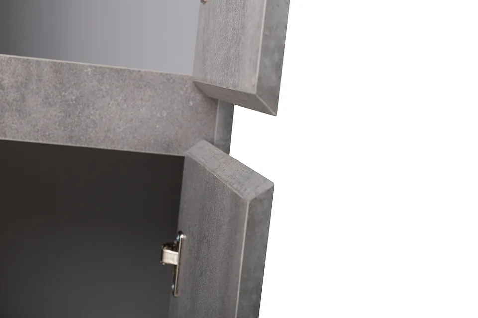 Шкаф подвесной BelBagno KRAFT-1600-2A-SC-CG-R Cemento Grigio, правый