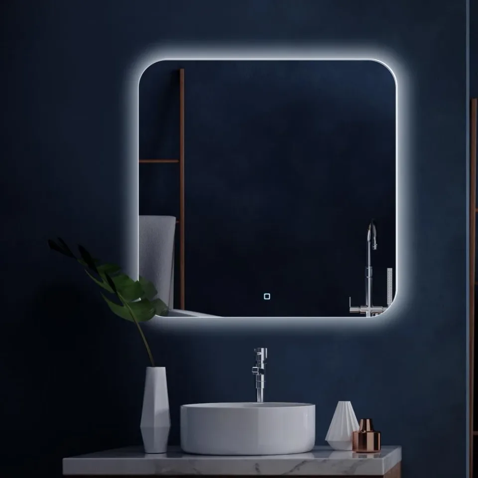 Зеркало Silver Mirrors Паллада 80*80 с Led-подсветкой сенсорный выключатель
