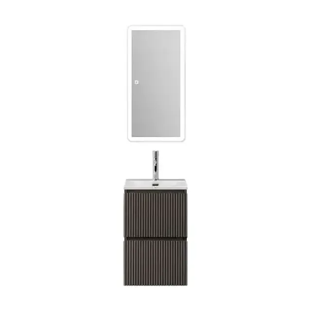 Комплект мебели BelBagno Uno-Mini 40 темно-серый матовый