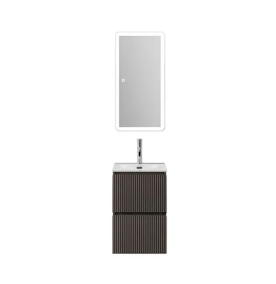 Комплект мебели BelBagno Uno-Mini 40 темно-серый матовый