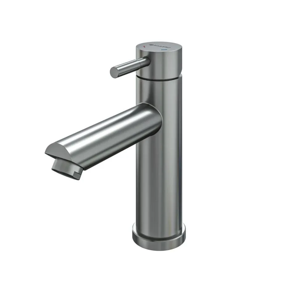 Смеситель Knotlor Течение/StreamLine SS-04 для раковины сатин