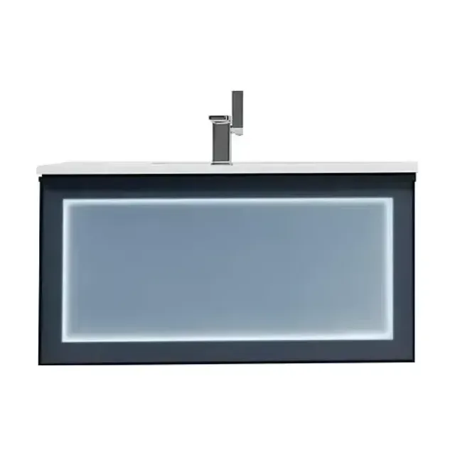Тумба с раковиной Orans BC-9013-800 синяя