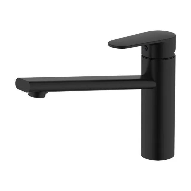 AQ1880MB НИКА смеситель для кухни, матовый черный