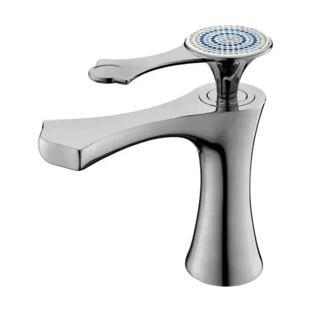 Смеситель Bronze DE Luxe Yasmina 800/B02 для раковины хром