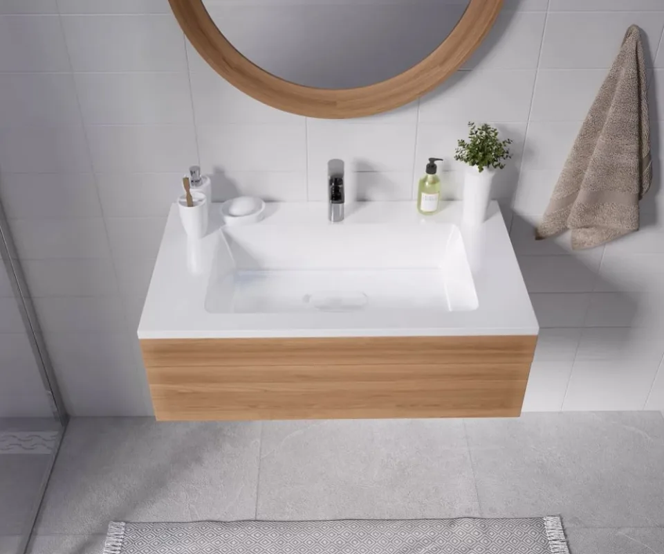 Встраиваемая раковина Uperwood Modul 80*45