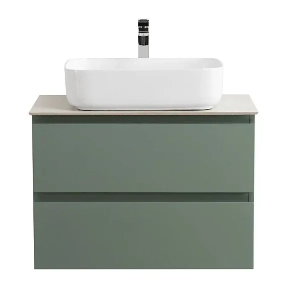 Тумба с раковиной BelBagno Крафт (Kraft) 70 еловая матовая (столешница белый матовый)