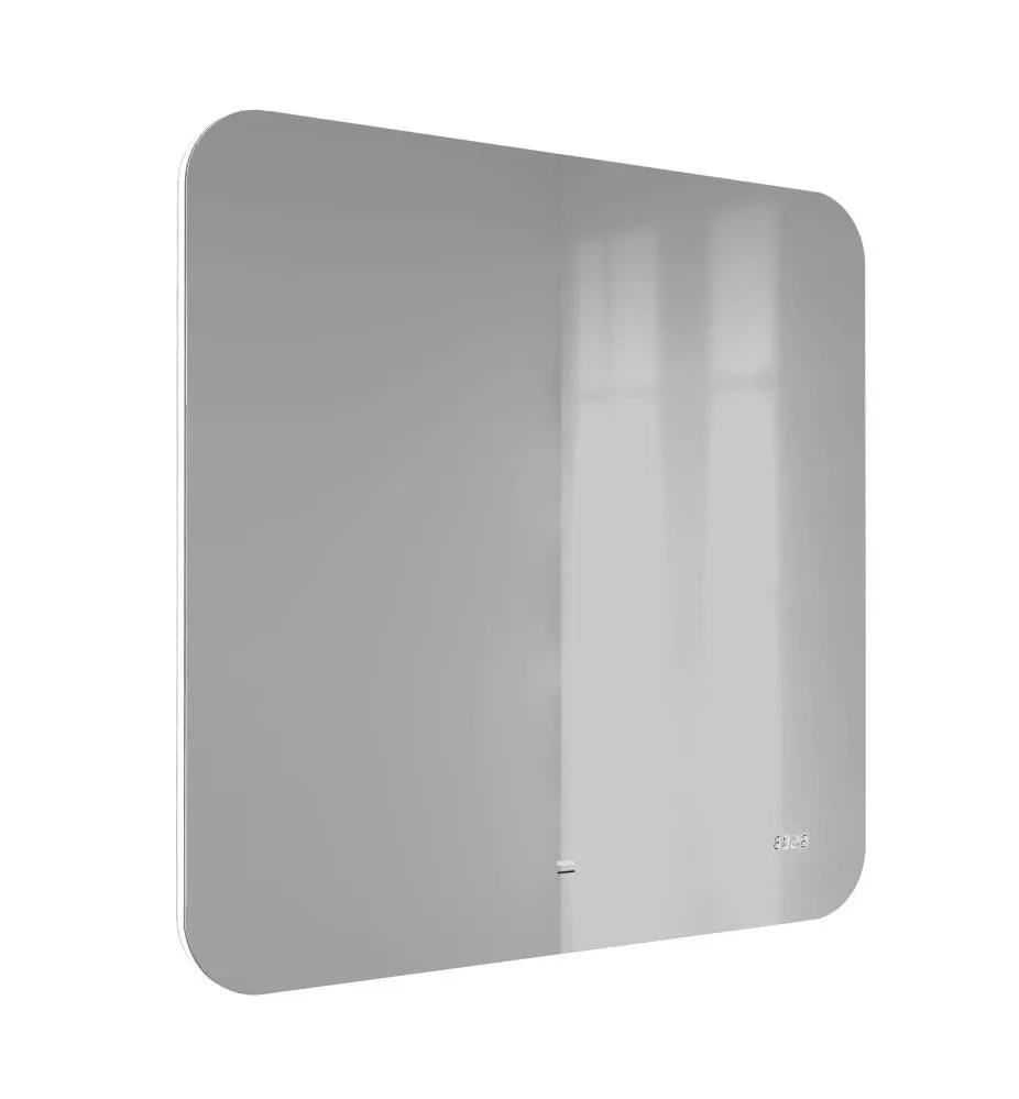 Зеркало Raval Ego 80 с led-подсветкой и часами
