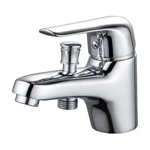 Смеситель Aquanet на борт ванны Pragmatic AF430-61С на 1 отверстие