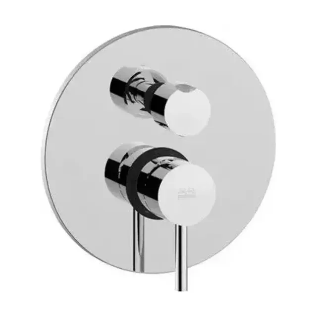 Смеситель Paffoni Light LIG018CR для ванны и душа на 2 выхода скрытый монтаж хром