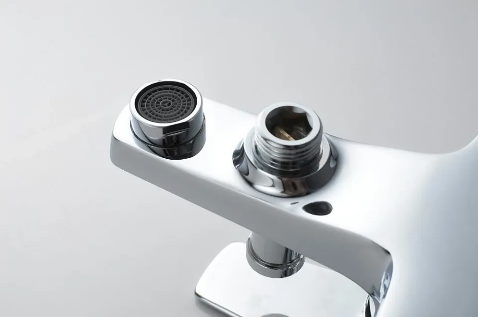 Смеситель Knotlor Прилив/EcoFlow KN-14 для ванны и душа с душевыми аксессуарами хром
