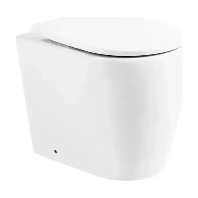 Приставной унитаз BelBagno Марино (Marino) BB105CBR 36*52 безободковый с крышкой-сиденьем микролифт BB2031SC