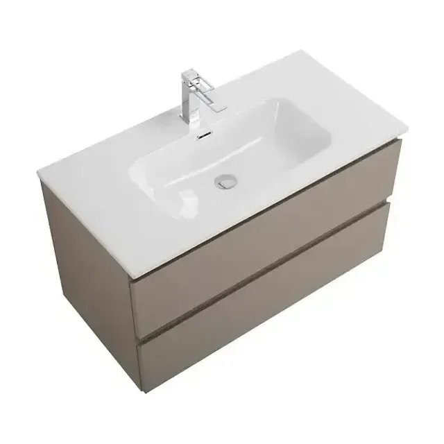 Комплект мебели BelBagno Крафт (Kraft) 80 бежевый матовый (раковина BB800ETL)