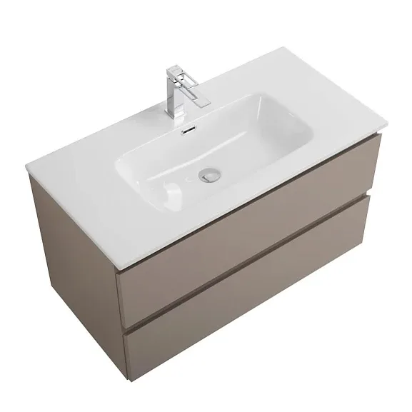 Комплект мебели BelBagno Крафт (Kraft) 80 бежевый матовый (раковина BB800ETL)