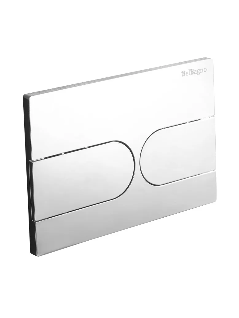 Кнопка смыва BelBagno BB-11-CRM, хром
