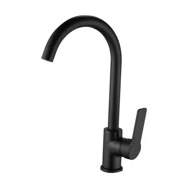 Смеситель Esko Singapore black SB 519 для кухни, высокий