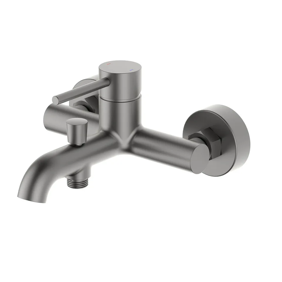 AQ1340BGM ЕВРОПА смеситель для ванны, оружейная сталь