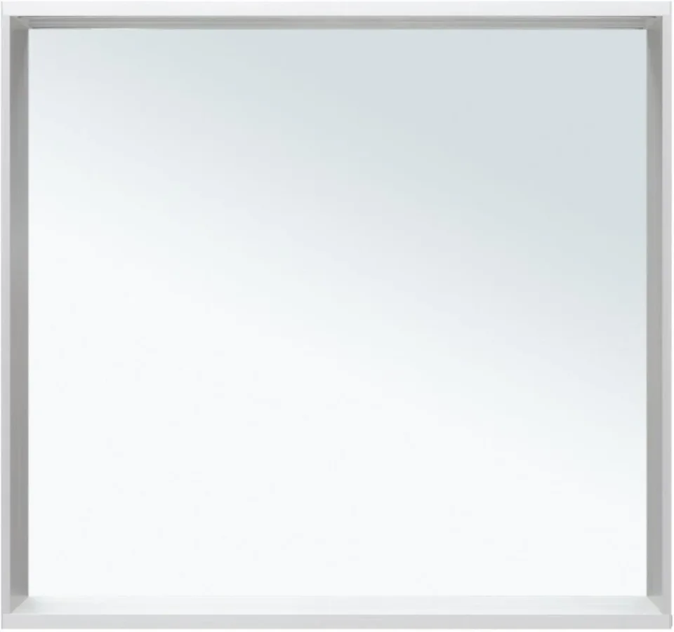 Зеркало Allen Brau Reality 1.32018.02 80*75 с Led-подсветкой и инфракрасным выключателем серебро браш