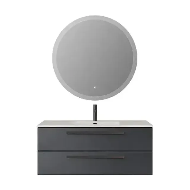 Комплект мебели Cezares Эко-Кер (Eco-Cer) 120 графит (раковина CZR-8095-120)