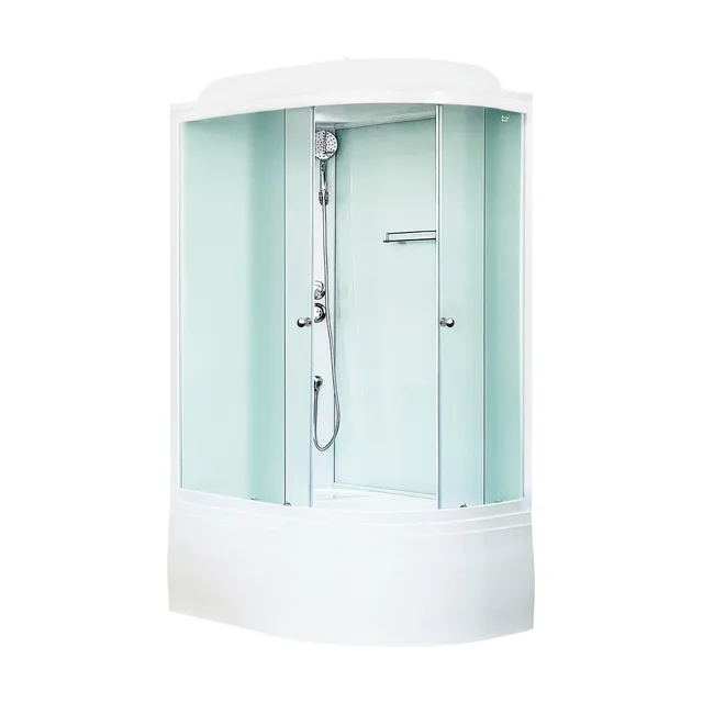 Душевая кабина RB 8120BK5-WC (белое/матовое) левая