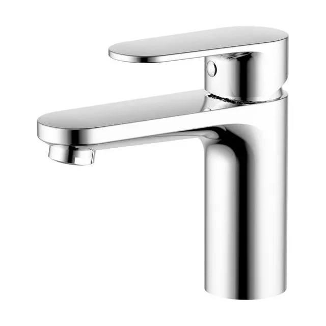 AQ1810CR НИКА смеситель для раковины 90 без донного клапана