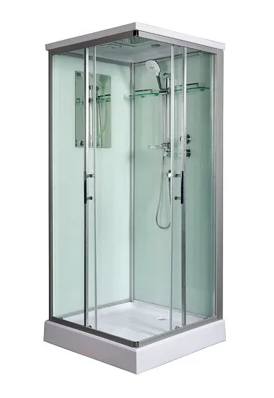 WeltWasser Душевая кабина WW500 Премиум Лейн/Premium Laine 1002 100*100*217 (низкий поддон) 10000003263