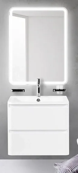 Комплект мебели BelBagno Албано (Albano) 60 белый глянец