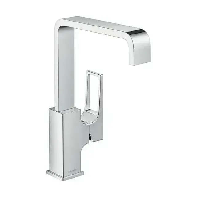 Смеситель Hansgrohe Metropol 74511000 для раковины с донным клапаном хром