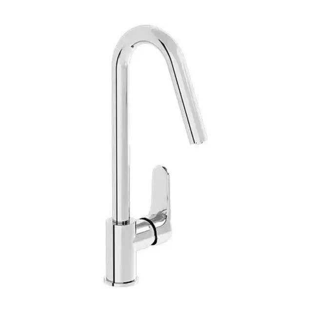 Смеситель Vitra Root Round A42742EXP для кухни хром