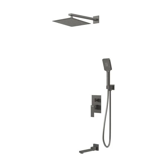 Душевая система скрытого монтажа Grossman Style 501.K35.05.420 графит сатиновый