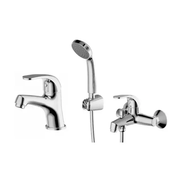 Комплект смесителей Bravat Fit 3в1 F00315C