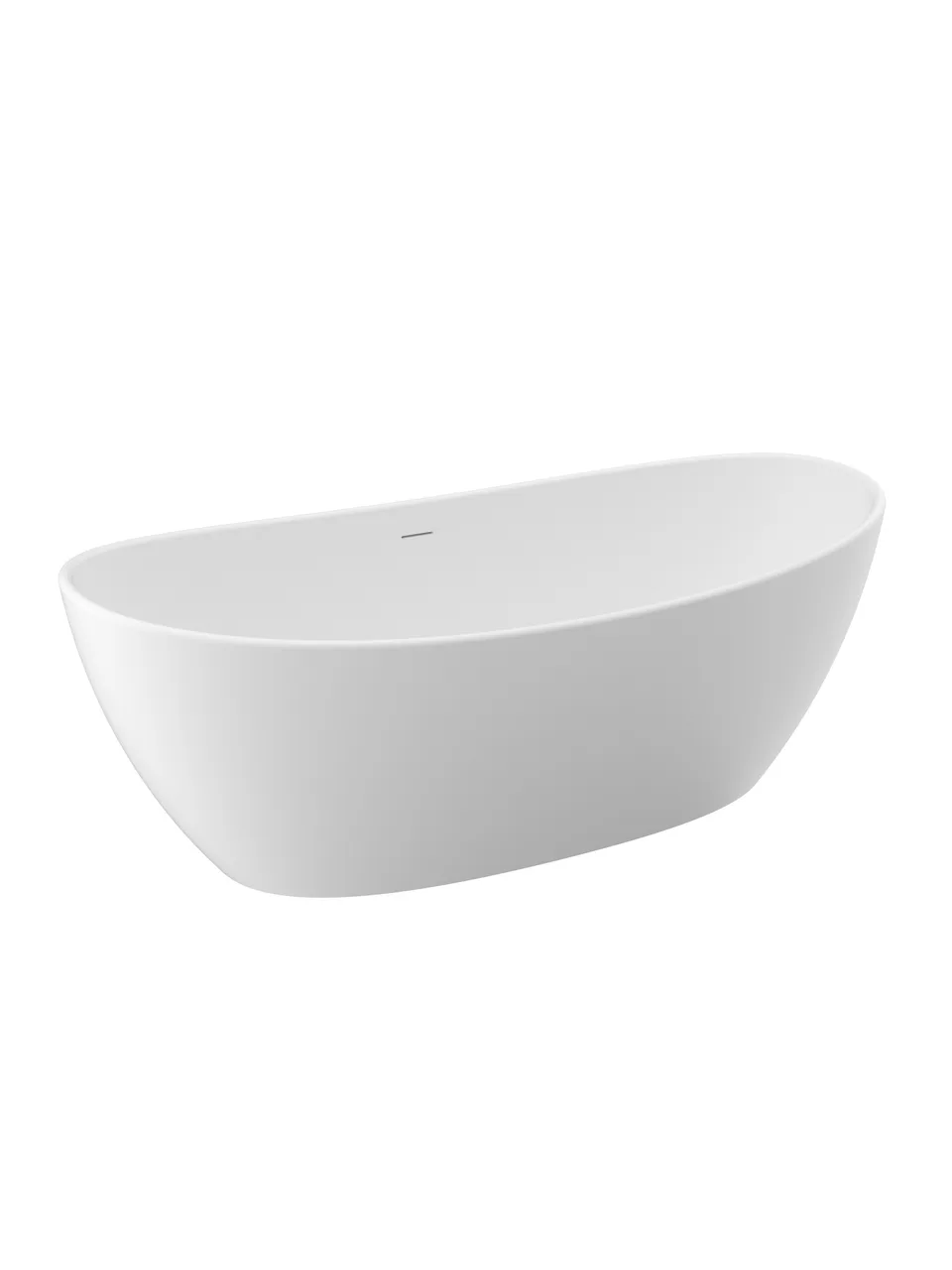 Ванна из искусственного камня Solid Surface BelBagno BB-UNIQUE-180-85-64-SSB
