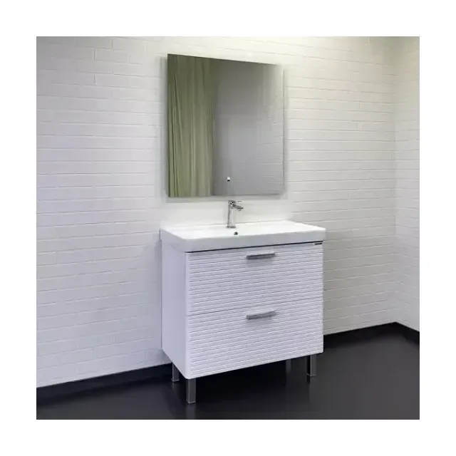 Комплект мебели Comforty Танжер 90Н белый матовый (раковина Comforty 4490)