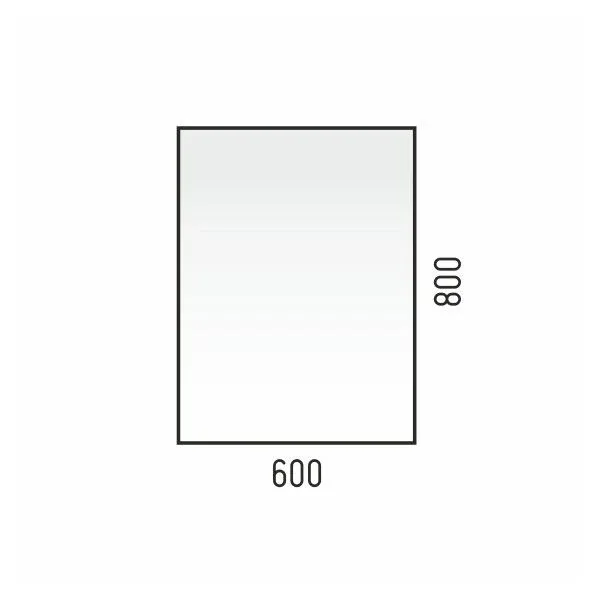 Зеркало Corozo Графит 60