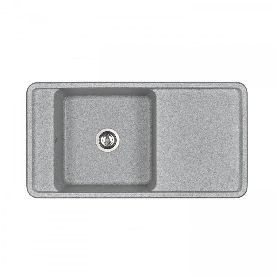 Мойка для кухни AQUATON Беллис 97 серый 1A725132BS230