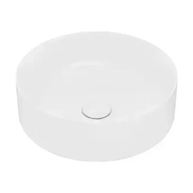 Накладная раковина Iddis Рэй (Ray) 35,5*35,5*12 белый глянец