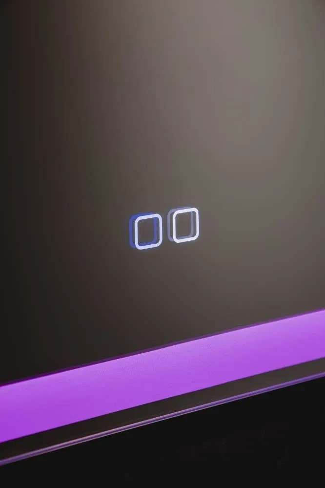 Зеркало Silver Mirrors Мальта RGB 55*80 с Led-подсветкой сенсорный выключатель