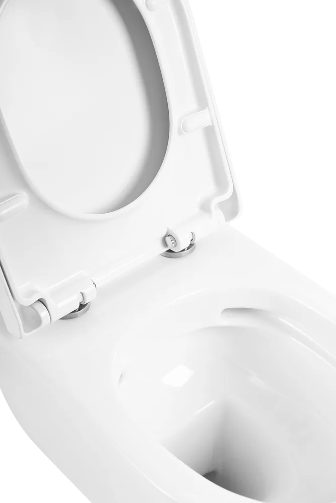 Унитаз подвесной безободковый BelBagno MARINO BB105CHR/BB865SC