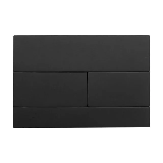Кнопка смыва Veconi FLUSH V7, FLV7-B, 240х162х10, пластик, черный матовый