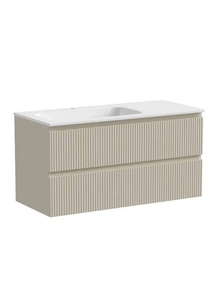Тумба под раковину Sancos Сноб Т/Snob T 100 Beige Soft L