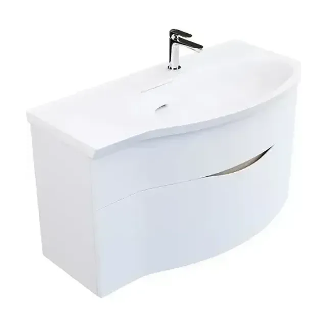 Тумба с раковиной Kerama Marazzi Riva 100 R белая матовая
